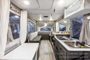 2027 Forest River Flagstaff MAC 238MT Pop-Up Camper Interior Image