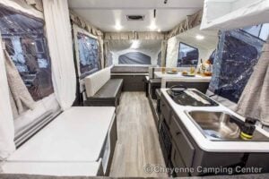 2027 Forest River Flagstaff MAC 238MT Pop-Up Camper Interior Image