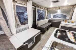 2027 Forest River Flagstaff MAC 238MT Pop-Up Camper Interior Image