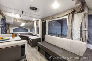 2027 Forest River Flagstaff MAC 238MT Pop-Up Camper Interior Image