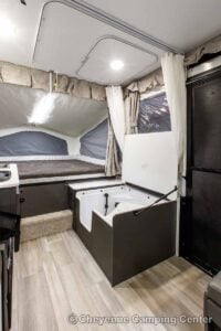 2027 Forest River Flagstaff MAC 238MT Pop-Up Camper Interior Image