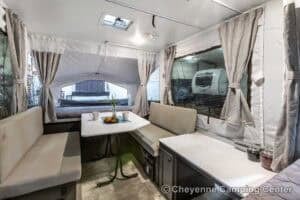 2026 Forest River Flagstaff OTG 141OTG Pop-Up Camper Interior Image