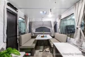 2026 Forest River Flagstaff OTG 141OTG Pop-Up Camper Interior Image