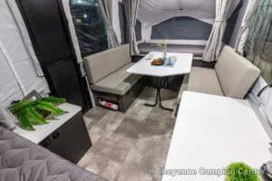 2026 Forest River Flagstaff OTG 141OTG Pop-Up Camper Interior Image