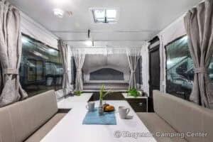 2026 Forest River Flagstaff OTG 141OTG Pop-Up Camper Interior Image