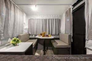 2026 Forest River Flagstaff OTG 171OTG Pop-Up Camper Interior Image