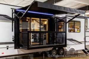 2026 Forest River Sabre 37RVMILES Rear Den Fifth Wheel With Deck Exterior Image