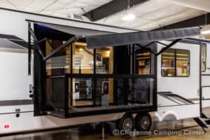 2026 Forest River Sabre 37RVMILES Rear Den Fifth Wheel With Deck Exterior Image