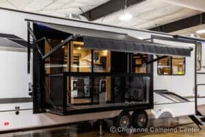 2026 Forest River Sabre 37RVMILES Rear Den Fifth Wheel With Deck Exterior Image