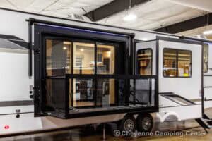 2026 Forest River Sabre 37RVMILES Rear Den Fifth Wheel With Deck Exterior Image