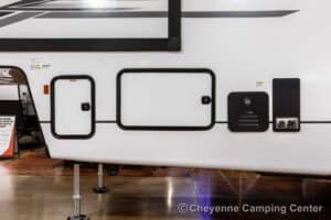 2026 Forest River Sabre 37RVMILES Rear Den Fifth Wheel With Deck Exterior Image