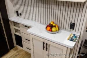 2026 Forest River Sabre 37RVMILES Rear Den Fifth Wheel With Deck Interior Image