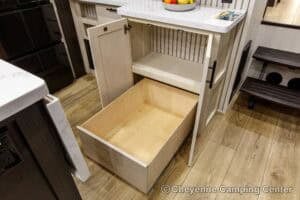 2026 Forest River Sabre 37RVMILES Rear Den Fifth Wheel With Deck Interior Image