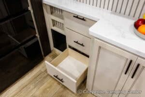 2026 Forest River Sabre 37RVMILES Rear Den Fifth Wheel With Deck Interior Image