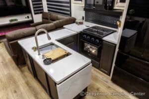 2026 Forest River Sabre 37RVMILES Rear Den Fifth Wheel With Deck Interior Image