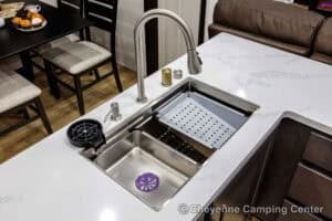 2026 Forest River Sabre 37RVMILES Rear Den Fifth Wheel With Deck Interior Image