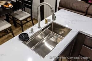 2026 Forest River Sabre 37RVMILES Rear Den Fifth Wheel With Deck Interior Image