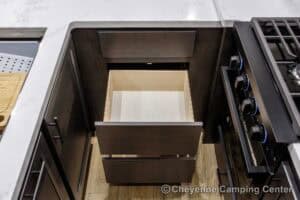 2026 Forest River Sabre 37RVMILES Rear Den Fifth Wheel With Deck Interior Image