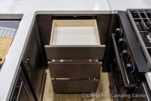 2026 Forest River Sabre 37RVMILES Rear Den Fifth Wheel With Deck Interior Image