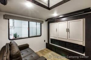 2026 Forest River Sabre 37RVMILES Rear Den Fifth Wheel With Deck Interior Image