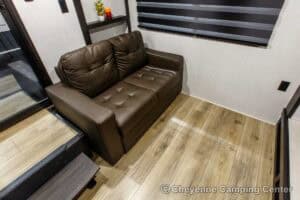 2026 Forest River Sabre 37RVMILES Rear Den Fifth Wheel With Deck Interior Image