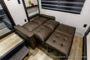 2026 Forest River Sabre 37RVMILES Rear Den Fifth Wheel With Deck Interior Image