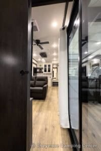 2026 Forest River Sabre 37RVMILES Rear Den Fifth Wheel With Deck Interior Image