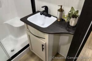 2026 Forest River Sabre 37RVMILES Rear Den Fifth Wheel With Deck Interior Image