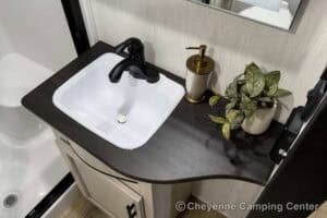 2026 Forest River Sabre 37RVMILES Rear Den Fifth Wheel With Deck Interior Image