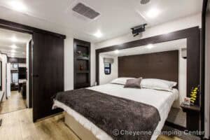 2026 Forest River Sabre 37RVMILES Rear Den Fifth Wheel With Deck Interior Image