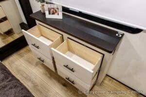 2026 Forest River Sabre 37RVMILES Rear Den Fifth Wheel With Deck Interior Image