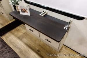 2026 Forest River Sabre 37RVMILES Rear Den Fifth Wheel With Deck Interior Image