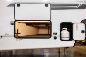 2027 Forest River Sabre 37RVMILES Rear Den Fifth Wheel With Deck Exterior Image
