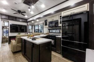 2027 Forest River Sabre 37RVMILES Rear Den Fifth Wheel With Deck Interior Image