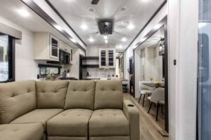 2027 Forest River Sabre 37RVMILES Rear Den Fifth Wheel With Deck Interior Image