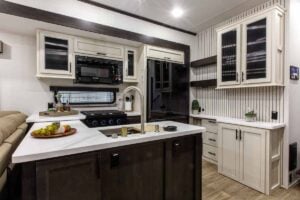 2027 Forest River Sabre 37RVMILES Rear Den Fifth Wheel With Deck Interior Image