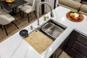 2027 Forest River Sabre 37RVMILES Rear Den Fifth Wheel With Deck Interior Image