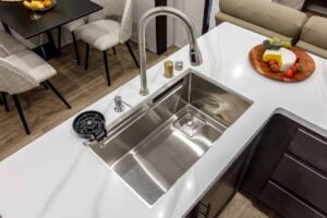 2027 Forest River Sabre 37RVMILES Rear Den Fifth Wheel With Deck Interior Image