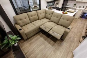 2027 Forest River Sabre 37RVMILES Rear Den Fifth Wheel With Deck Interior Image