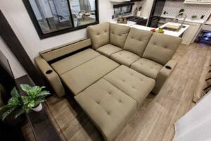 2027 Forest River Sabre 37RVMILES Rear Den Fifth Wheel With Deck Interior Image