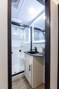 2027 Forest River Sabre 37RVMILES Rear Den Fifth Wheel With Deck Interior Image