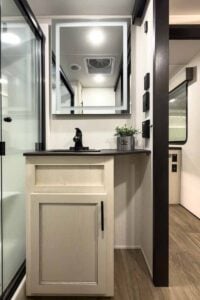 2027 Forest River Sabre 37RVMILES Rear Den Fifth Wheel With Deck Interior Image