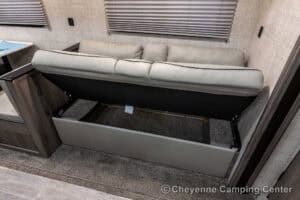 2021 Gulf Stream Enlighten 27BHS Used Bunkhouse Travel Trailer Interior Image