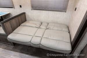 2021 Gulf Stream Enlighten 27BHS Used Bunkhouse Travel Trailer Interior Image