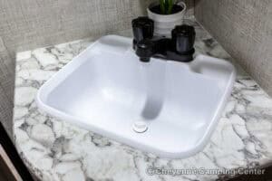 2021 Gulf Stream Enlighten 27BHS Used Bunkhouse Travel Trailer Interior Image