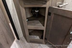 2021 Gulf Stream Enlighten 27BHS Used Bunkhouse Travel Trailer Interior Image