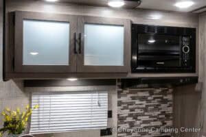 2021 Gulf Stream Enlighten 27BHS Used Bunkhouse Travel Trailer Interior Image