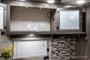 2021 Gulf Stream Enlighten 27BHS Used Bunkhouse Travel Trailer Interior Image