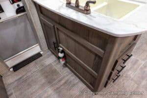 2021 Gulf Stream Enlighten 27BHS Used Bunkhouse Travel Trailer Interior Image