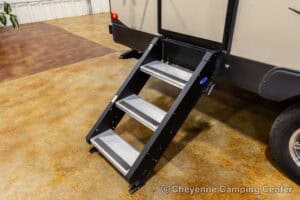 2019 Forest River Flagstaff Micro Lite 25RKS Rear Kitchen Couples Travel Trailer Exterior Image